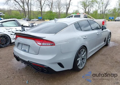 2021 Kia Stinger Gt2 из США, поврежденный, VIN KNAE55LC0M6087845